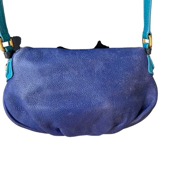 MARC by MARC JACOBS Blue/Teal Mini Natasha Crossbody Bag